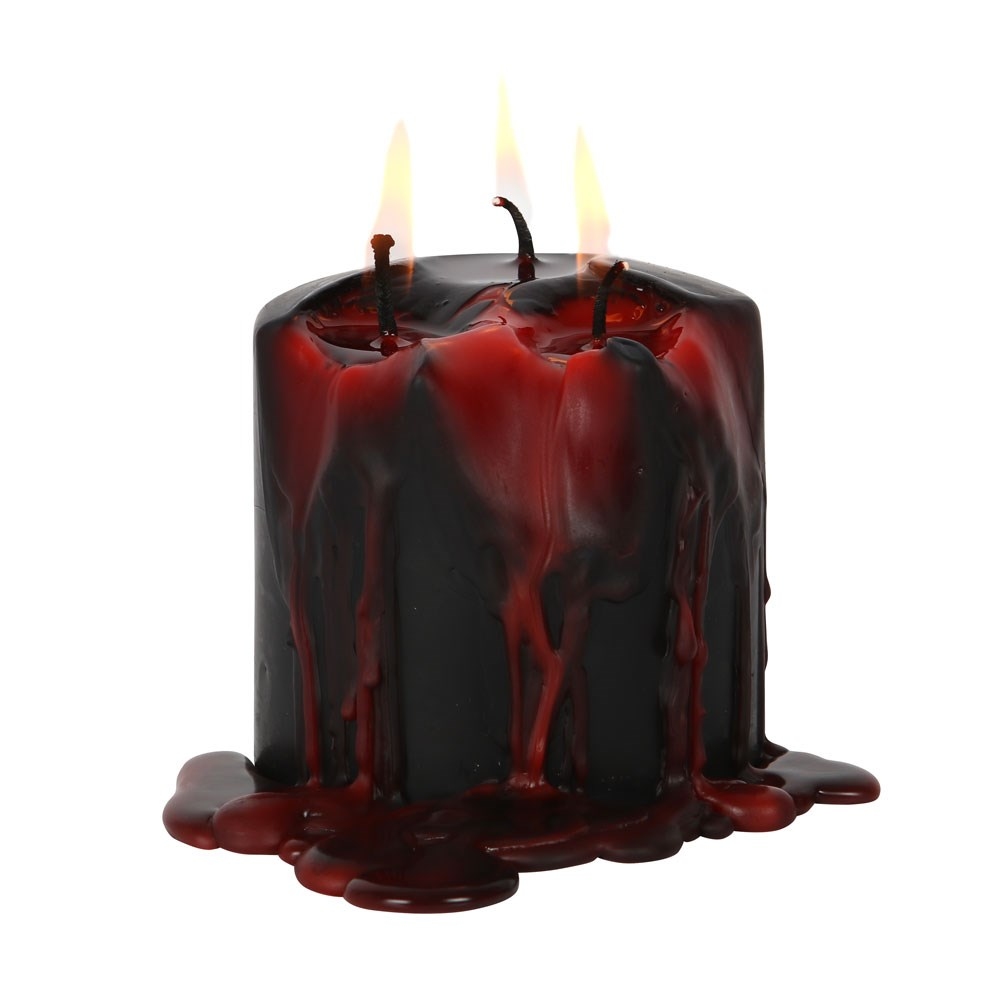 Something Different - Small Vampire Blood Pillar Kerze - Mehrfarben